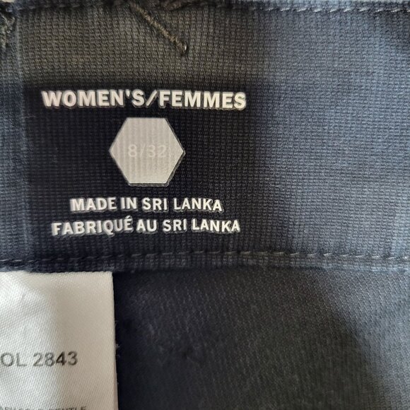 Mountain Hardwear Women's Size 8 Pants Black Raw Hem - Picture 6 of 6